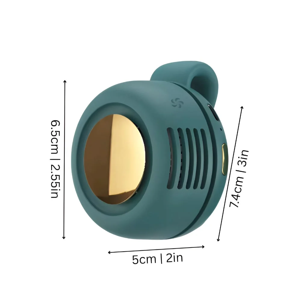 Portable Fan Handheld Mini Rechargeable Desktop Foldable - Image 4